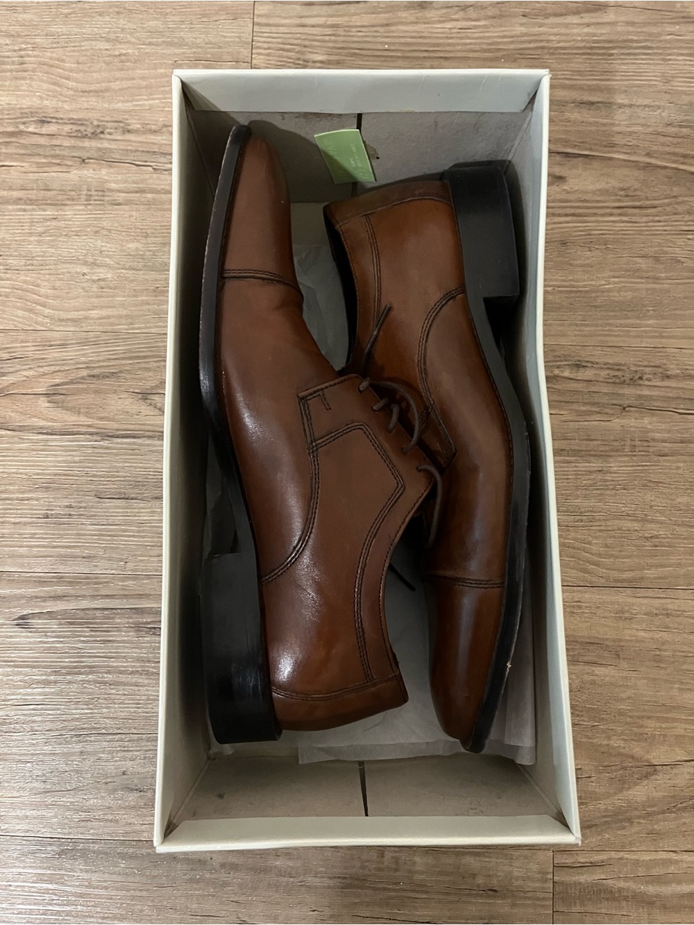 Men's Brown Leather Dress Shoes- J. Murphy by Johnston & Murphy